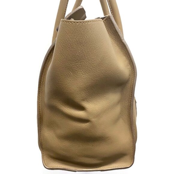 Celine - Taupe Mini Luggage Tote - Picture 4 of 10